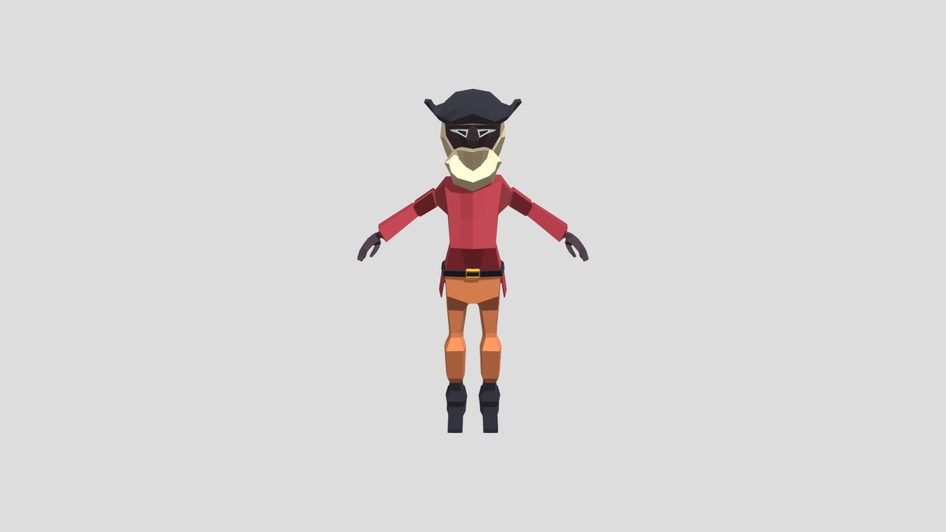 Pirate - 3D model by JefSilvGomes [4801d8d] - Sketchfab
