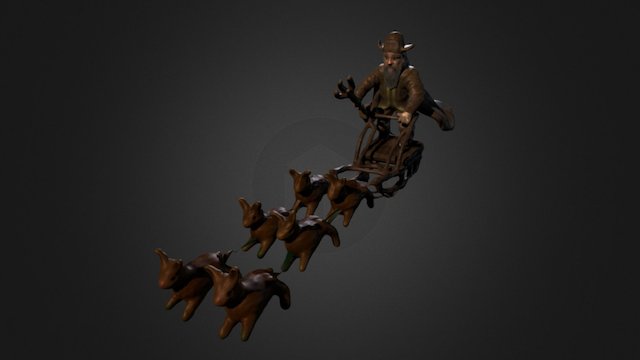 Radagast the brown WIP 3D Model