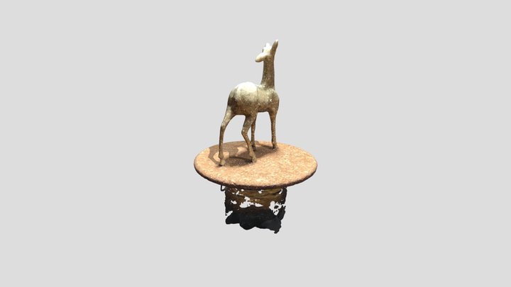 Christmas Deer 3D Model