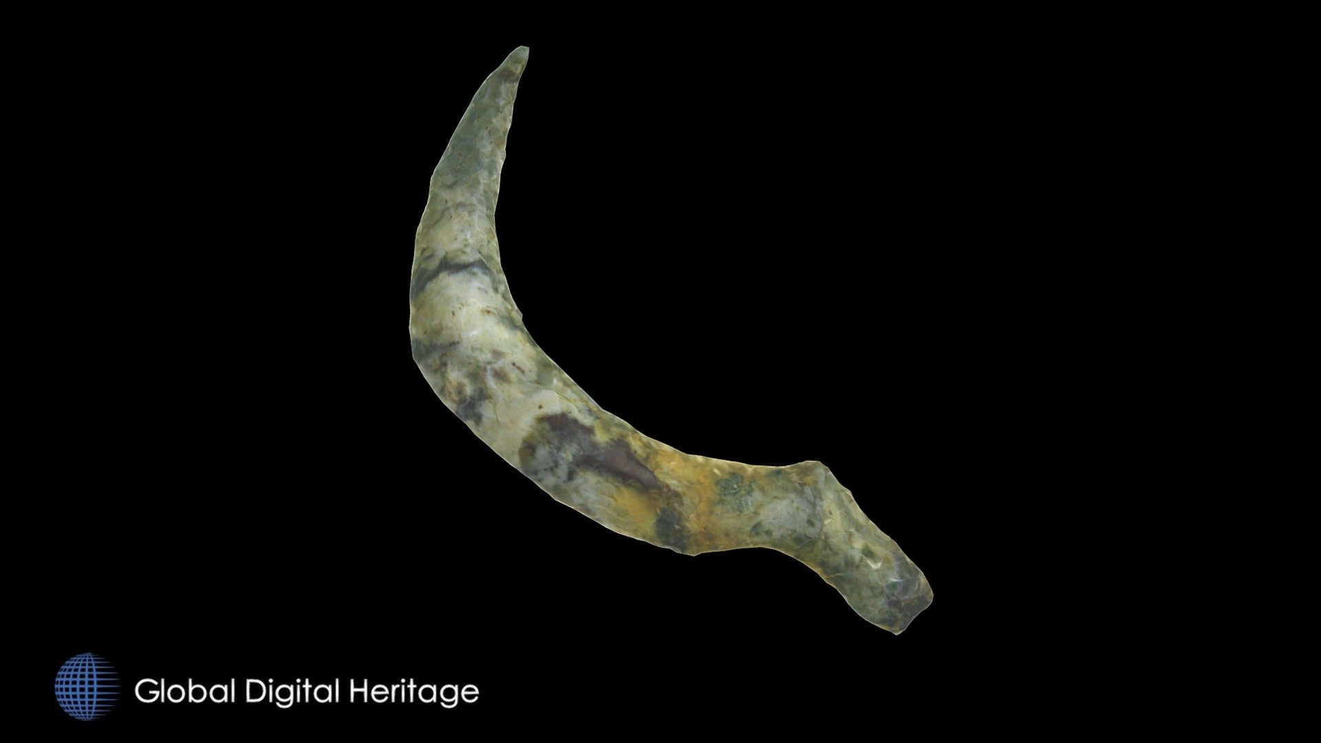 XCB-105-1326 Sickle Blade, Adamagan, Alaska