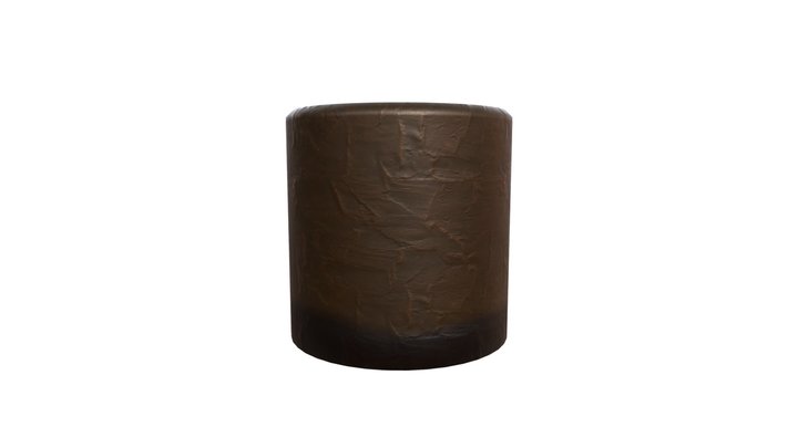 Honey Chocolate Cake 3D Model