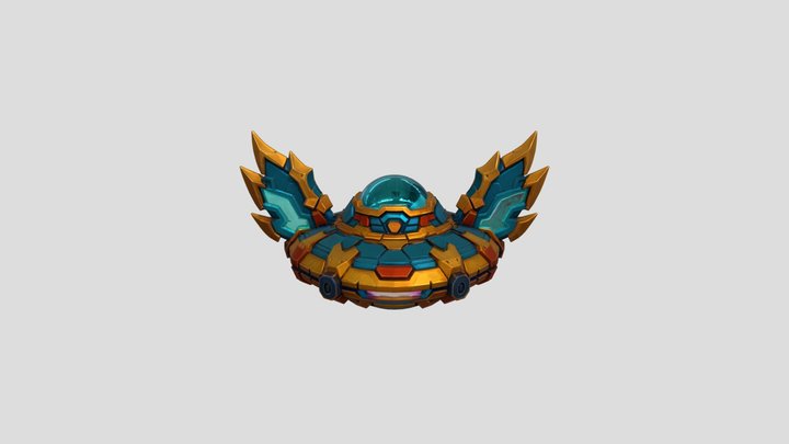 Sky Ufo - Cartoon Knight v2