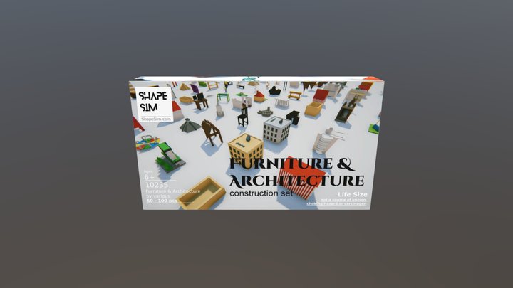 Box 10235 Architecture 3D Model