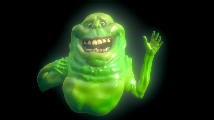 Slimer 3D Model