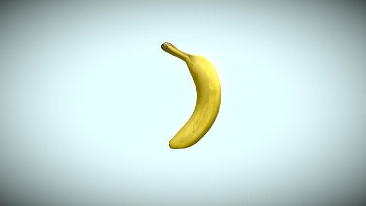 banana 3D Model