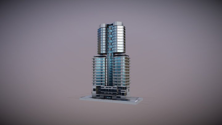 commercial building concept 3D Model