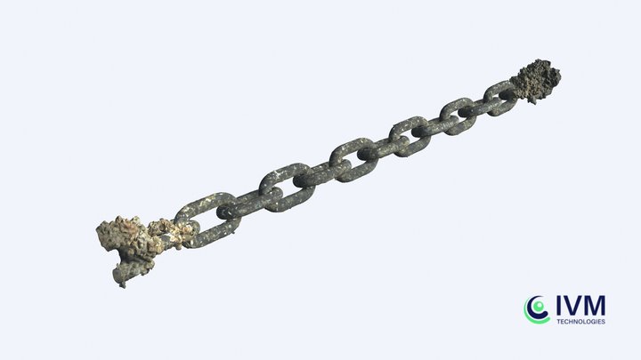 Mooring chain 3D Model