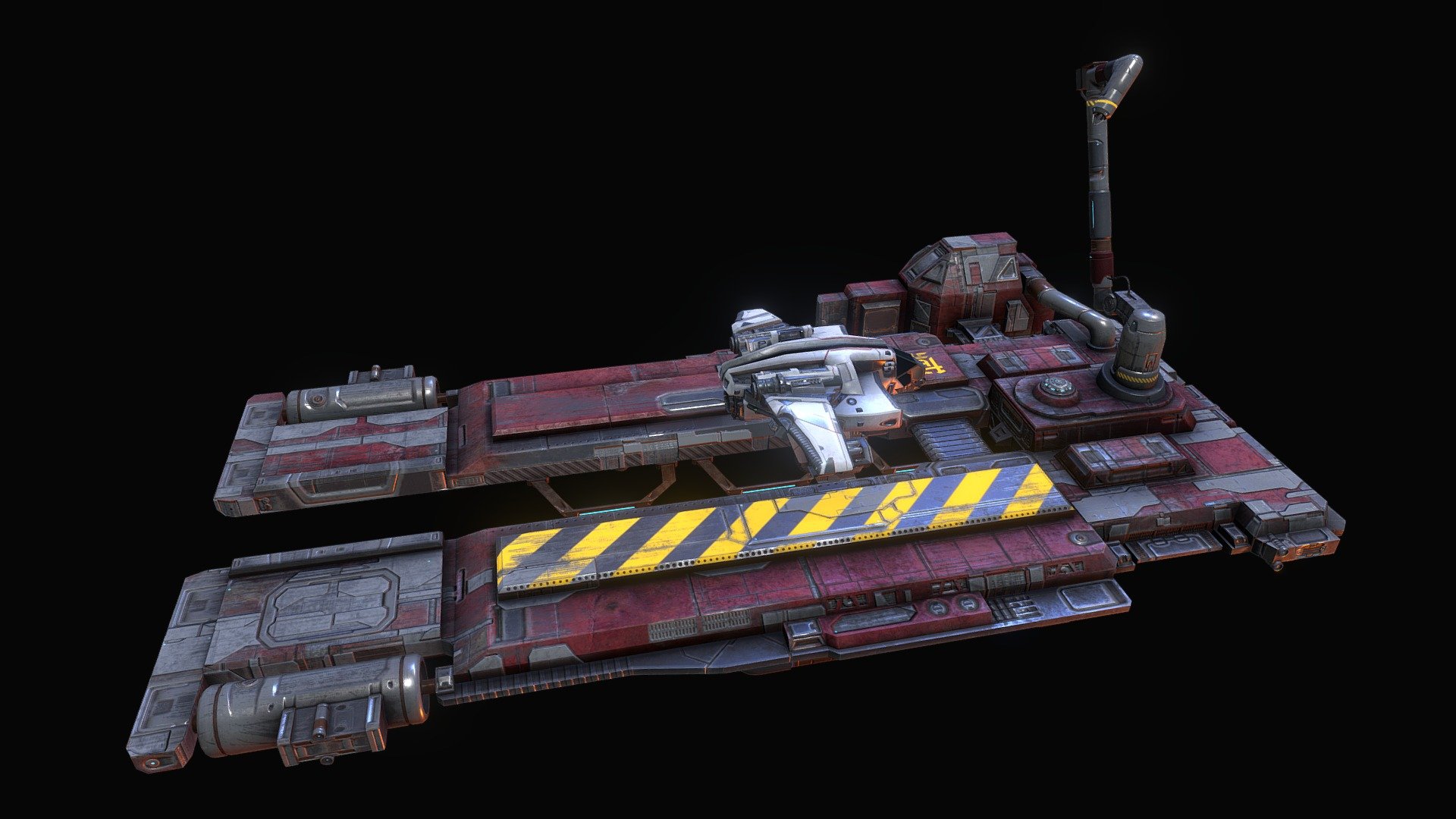 Armory Readout First Contact 3D model by Dual Mirror Games