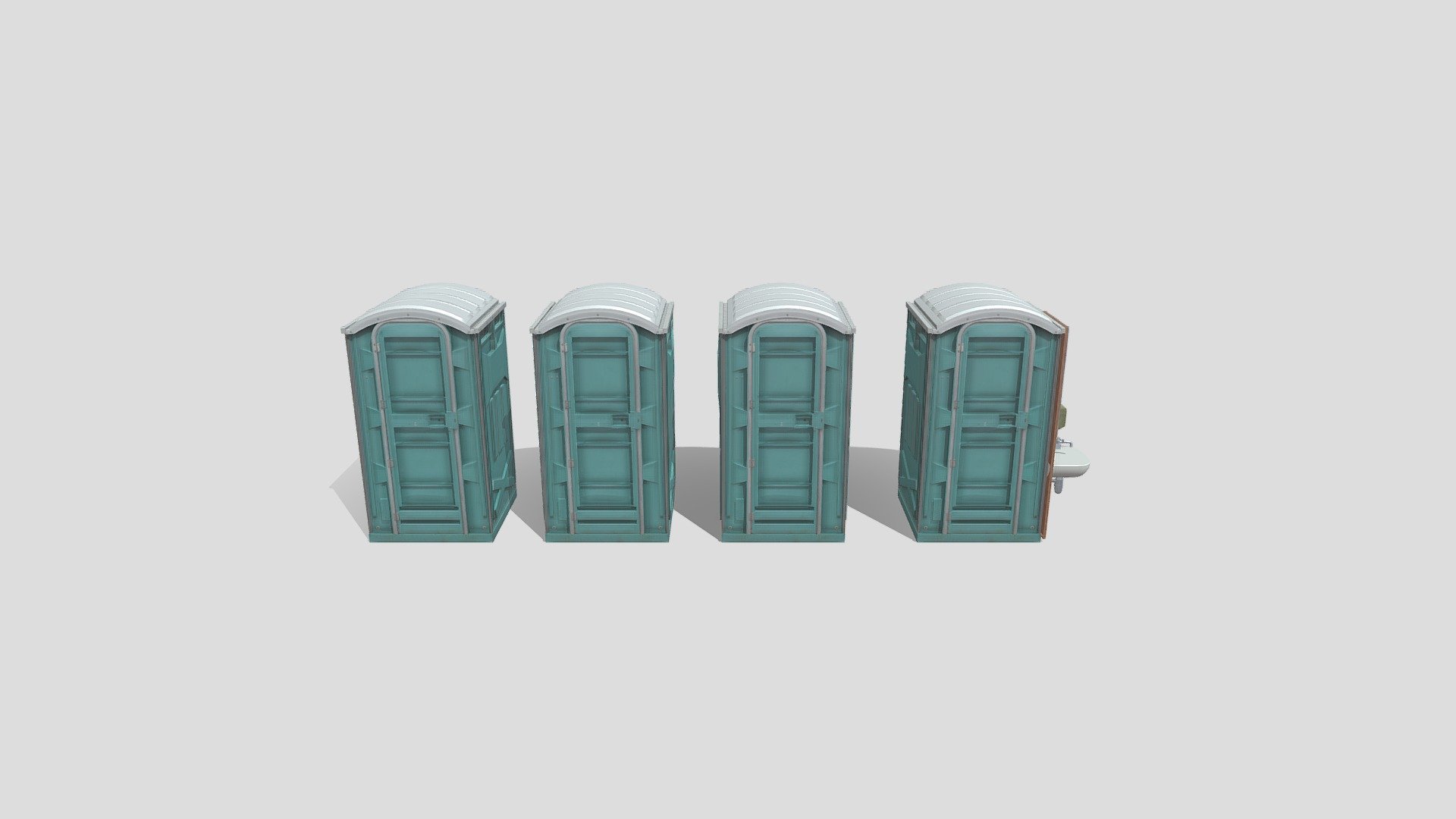 Port-a-john - Download Free 3D model by doty_aecom [480c542] - Sketchfab