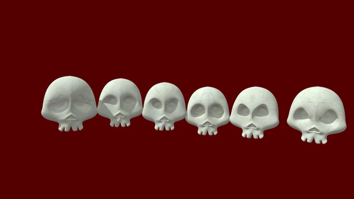 SkullCollecting 3D Model