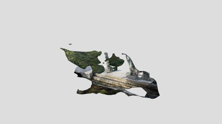 Statue in Mestre 3D Model