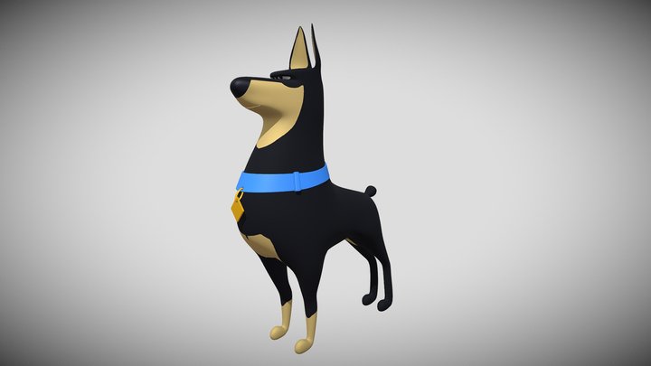 DOG 3D Model