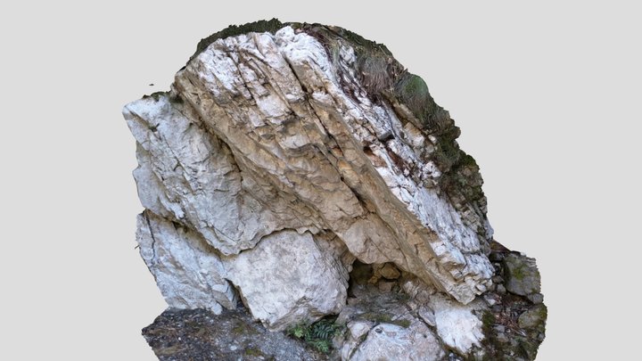 日御子ボルダー　山師の岩 3D Model