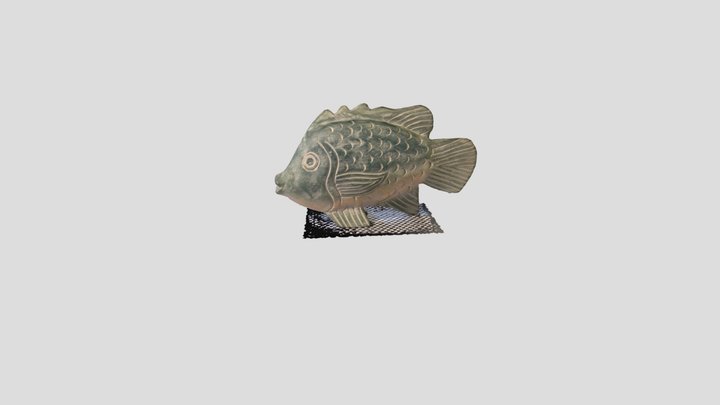 Fish Head 3D Model