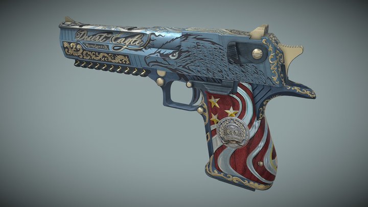 Desert Eagle| Homelander (CS2 visualization) 3D Model