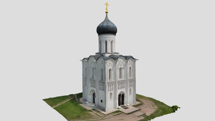 Церковь Покрова на Нерли 3D Model
