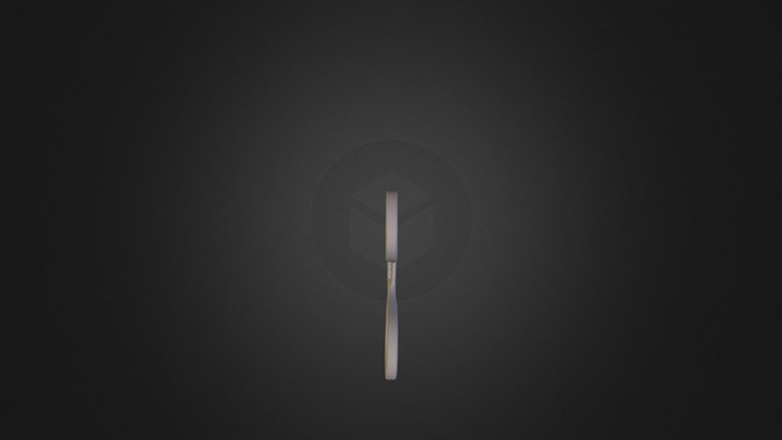 Surgical Needleholder 3D Model