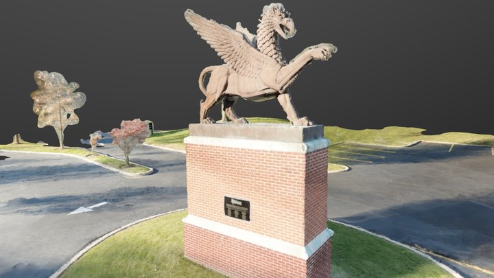Griffin3_simplified_3d_mesh 3D Model