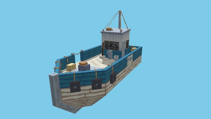 Boat 3D Model
