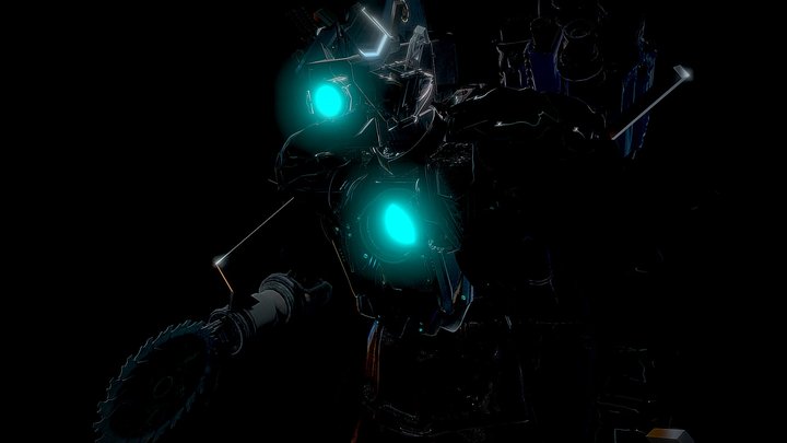 IUTCM (injured upgraded titan cameraman) 3D Model