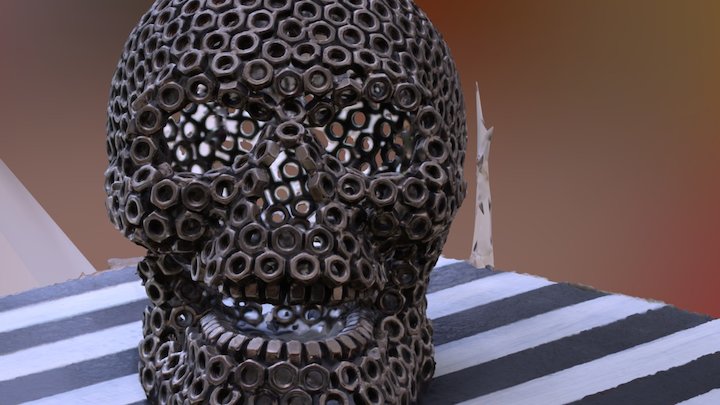 Skull 3D 3D Model