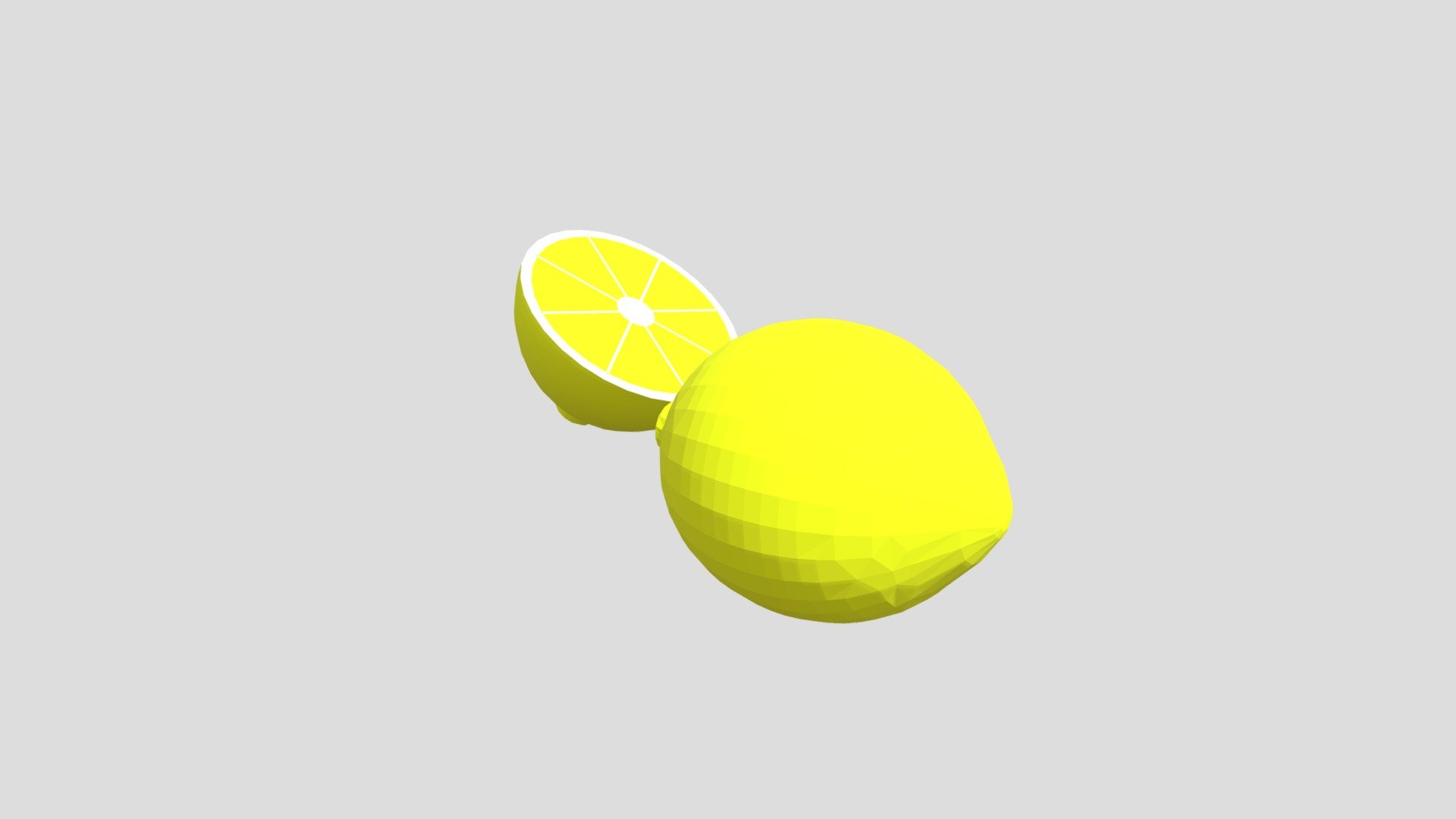 Lemon from Poly by Google