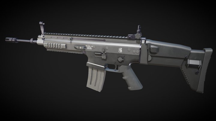 SCAR L 3D Model