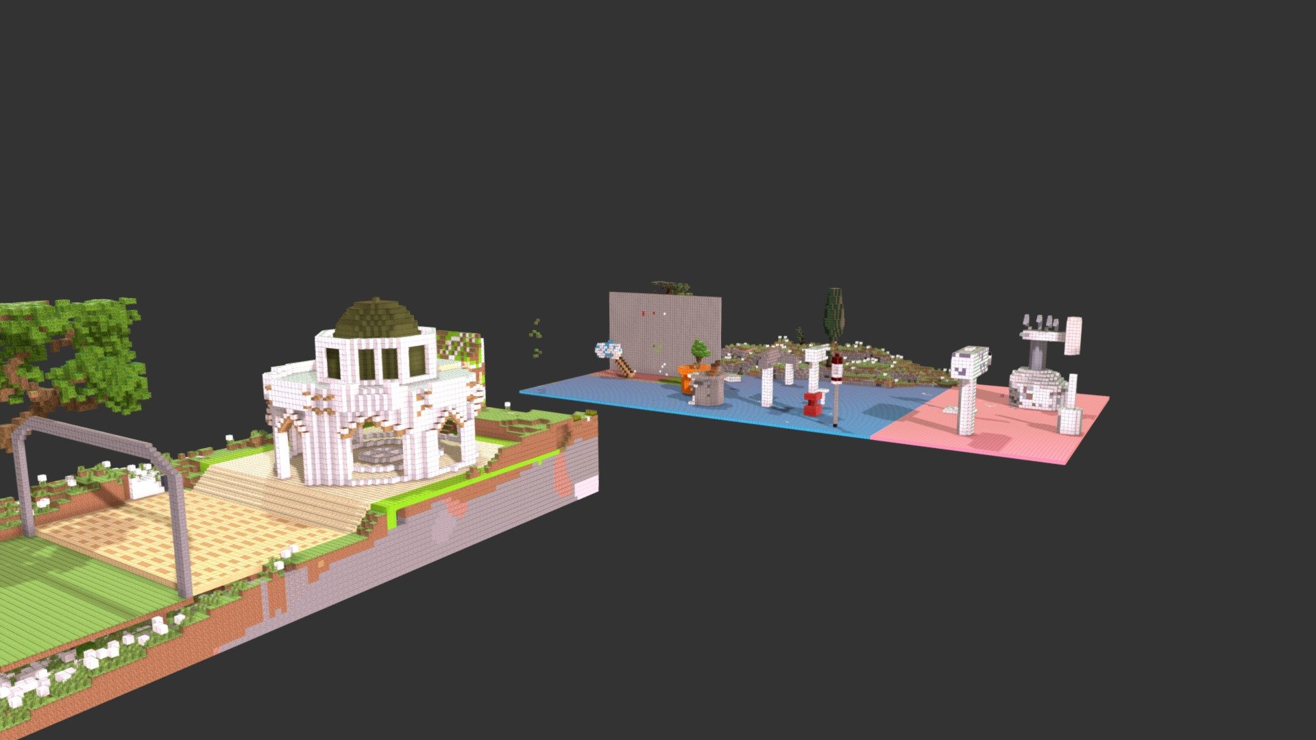 Menzione speciale - Raffaello in Minecraft - ELE - 3D model by Galleria ...