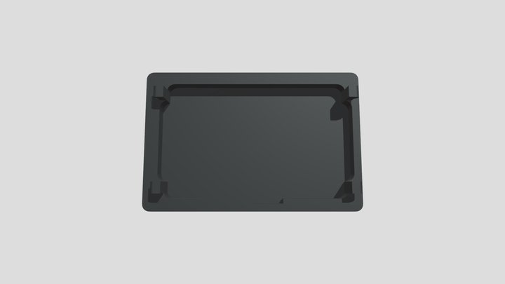 20-dollar-ticker-back-v1 3D Model