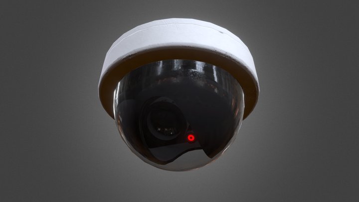 Round Camera 3D Model