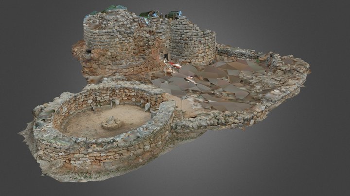 Nuraghe Palmavera, Sardegna, Italy 3D Model