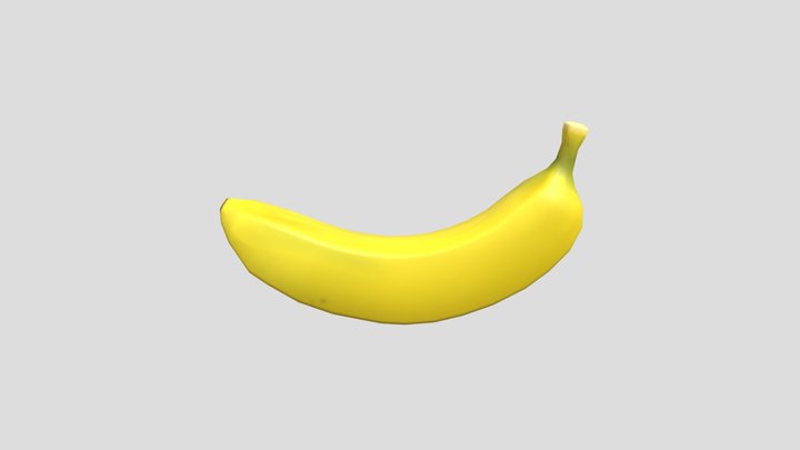 Simple Banana Model 3D Model