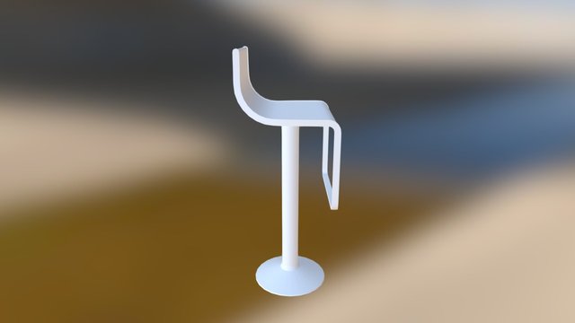 Sgabello 3D Model