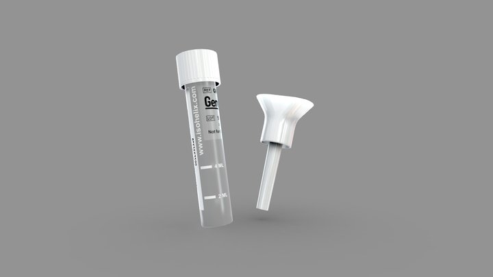 Kokora - Testube & Funnel 3D Model