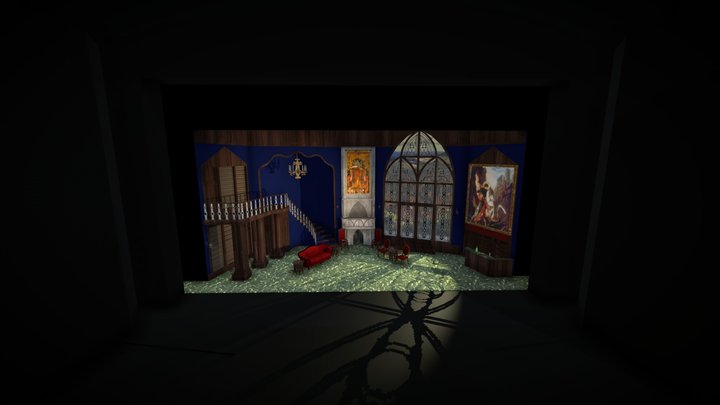 3ХТС Кузнецова Анна "10 негретят" 3D Model