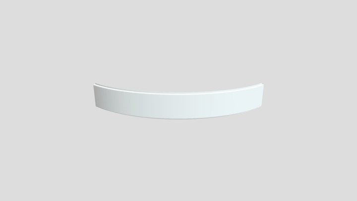 МР_010_001_000 СБ_Панель рядовая радиусная ПРР-1 3D Model