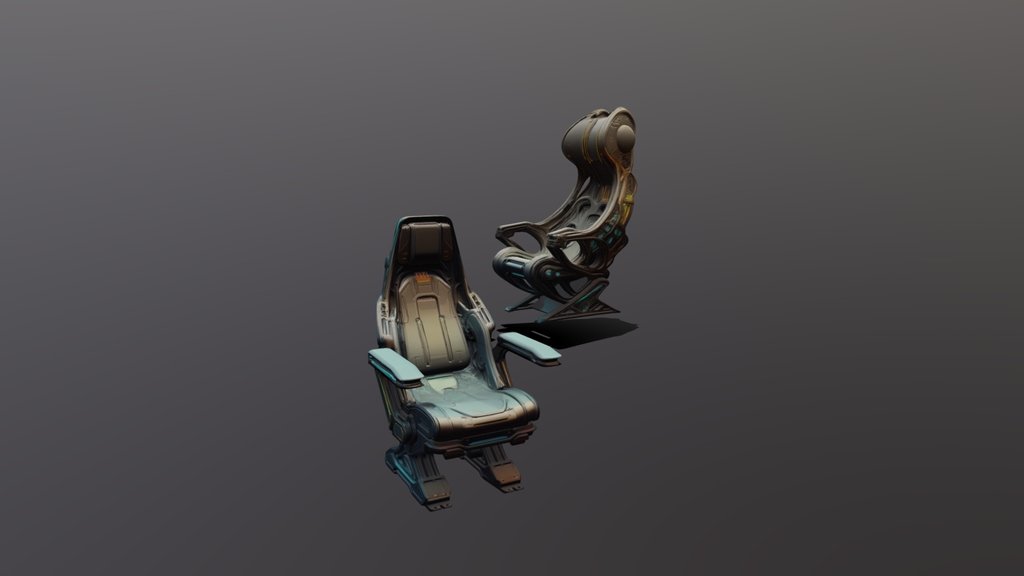 Cyberpunk Pilot Seat