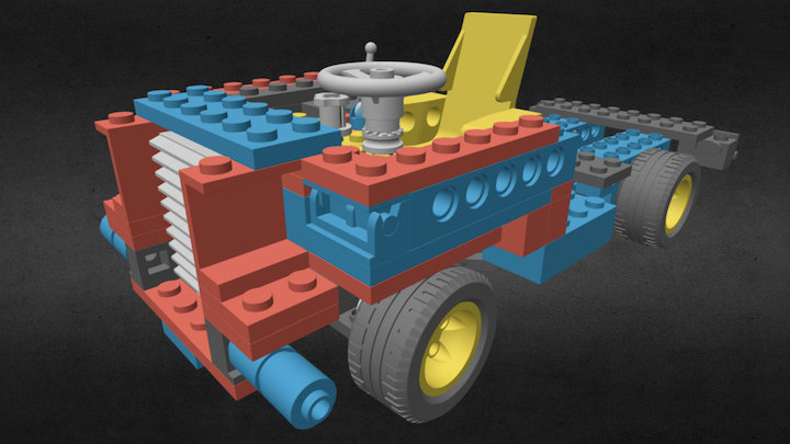 Harvester 3D Model