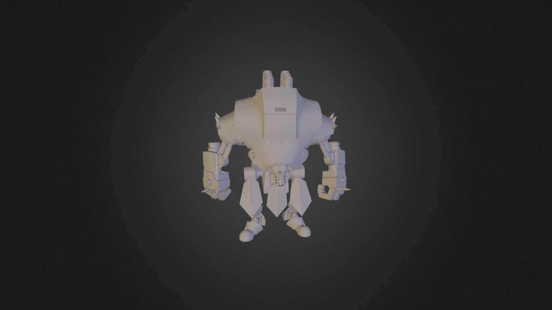 Juggernaut - 3d Model By Slawomirhylinski [481df70] - Sketchfab