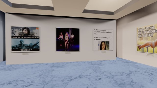 Instamuseum for @beingind 3D Model