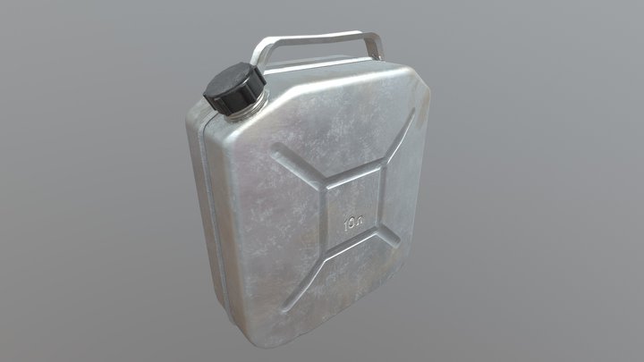 Fuel canister (10 l) 3D Model