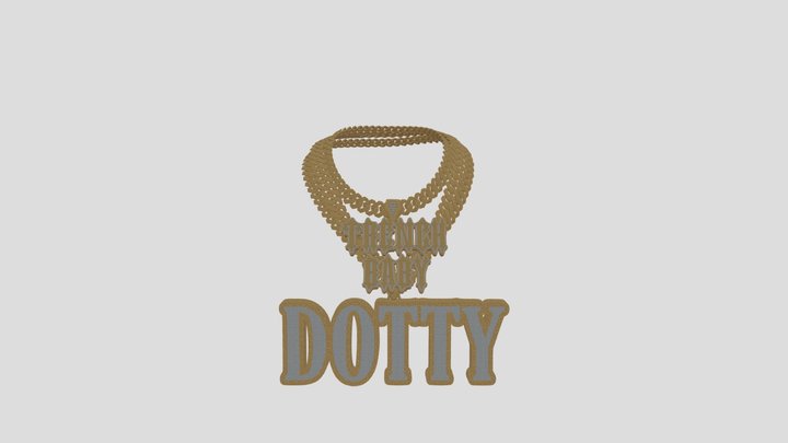 Dotty Chain (Made for Customer) 3D Model