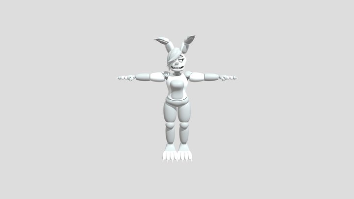 Female OC Base 3D Model