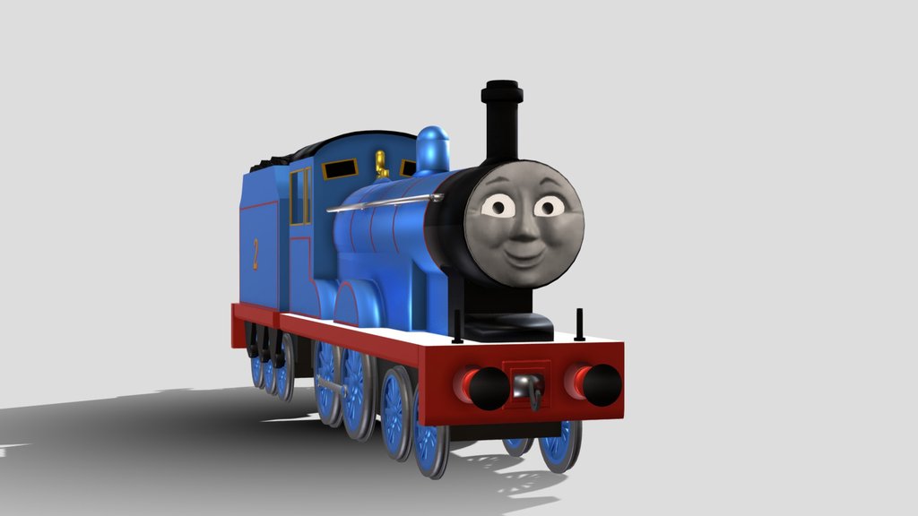 (OLD TCEB BLENDER MODEL) Edward The Blue Engine