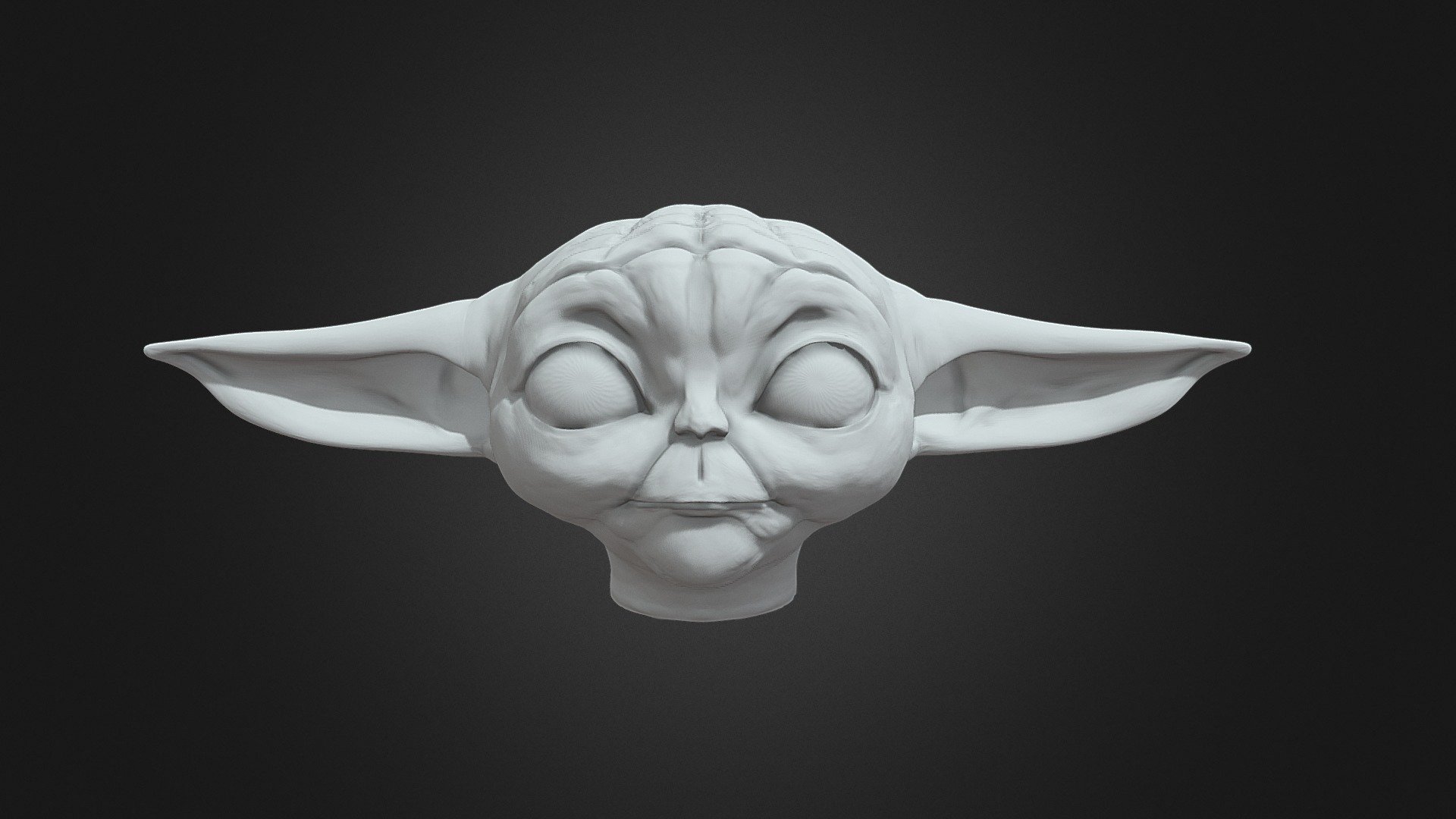 Baby Yoda (Grogu) - 3D model by Federico Ferretti (@federicoferretti01 ...