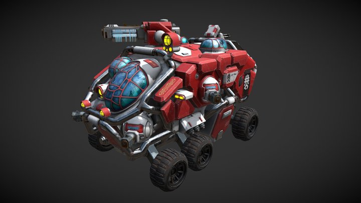 Warhammer Hekaton landfortress 3D Model