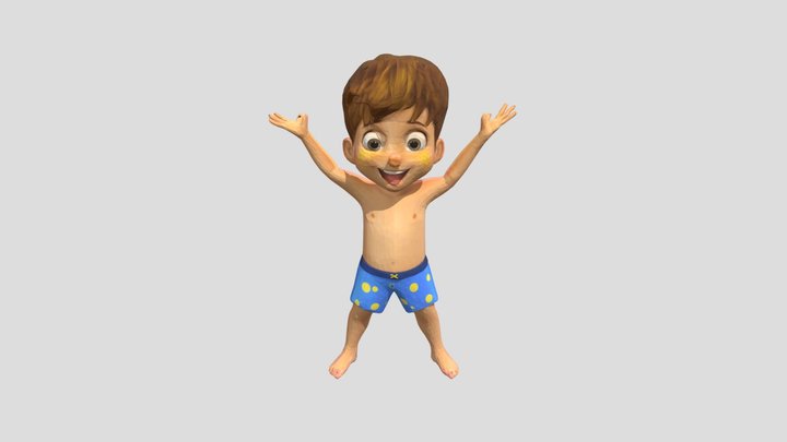 Joyful_ Jump_0525041328_texture 3D Model
