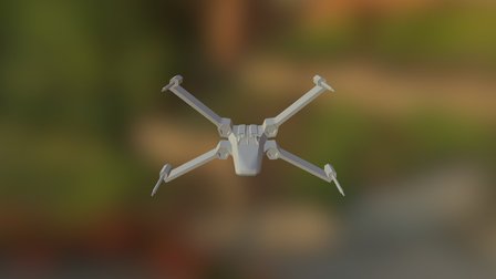 X-WING spaceship 3D Model