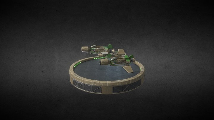 "Kamikaze" T1-Light Suicide Drone [Legion] 3D Model