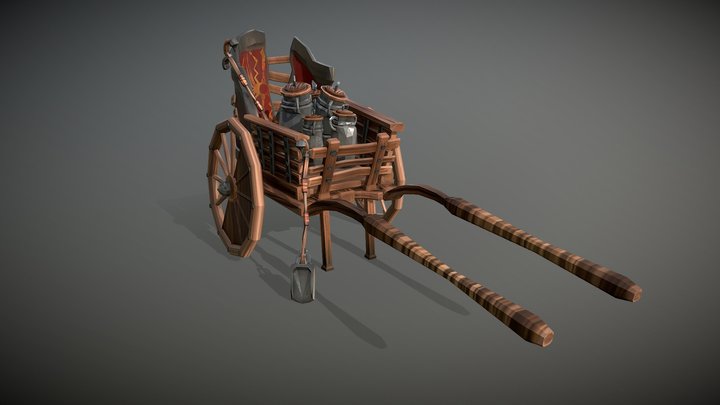 [STUDENT WORK] FARMER'S ITEMS 3D Model